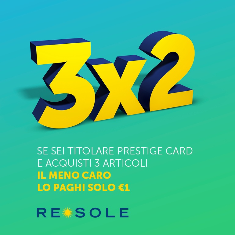 Con Re Sole i vantaggi iniziano prima!